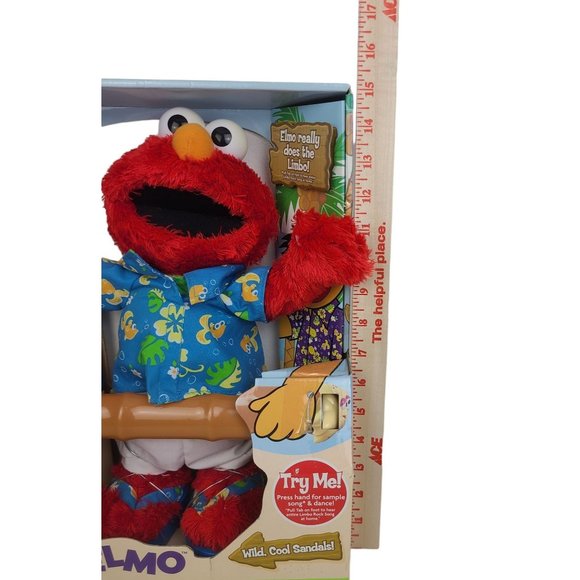 Fisher Price Limbo Elmo Dance Sesame Street 2002 NIB Needs Batteries - Picture 11 of 11